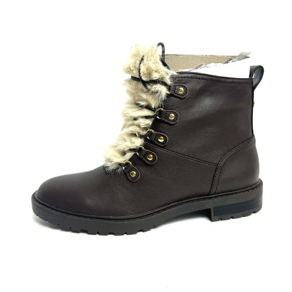 Lauren Ralph Lauren Womens Elliot Boot Brown Size 7.5 M